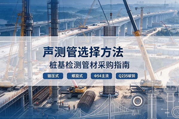 正安声测管选型标准
