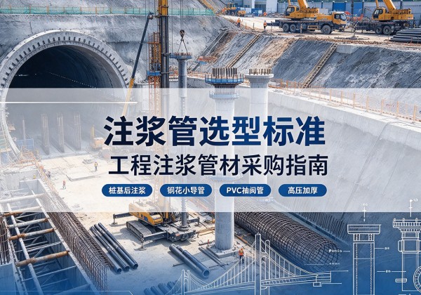 正安注浆管选型标准